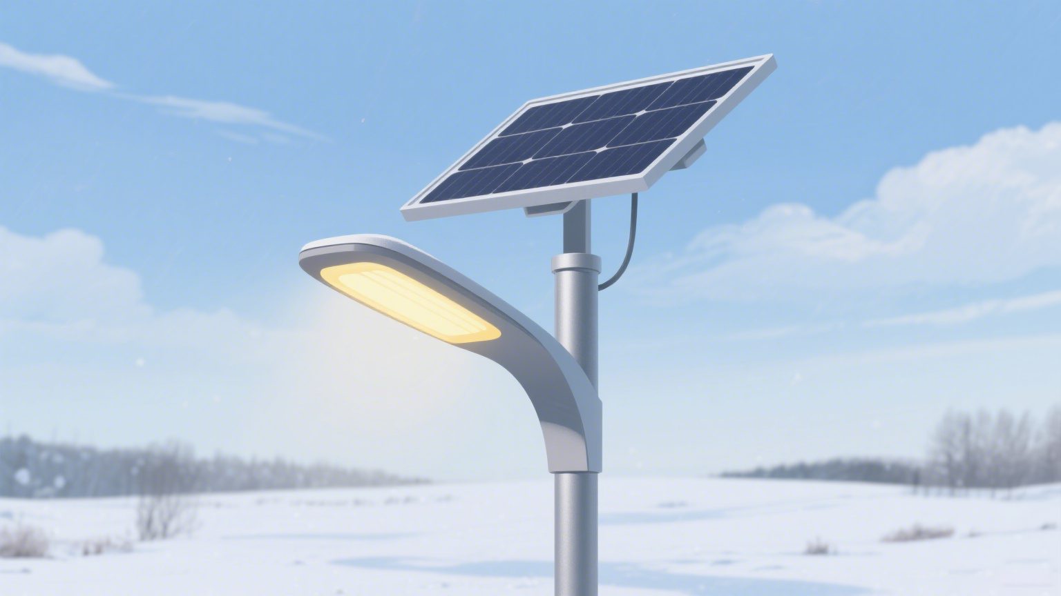 冬季太陽能燈的續航問題解決